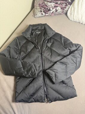 bebe Black Quilted Puffer Jacket